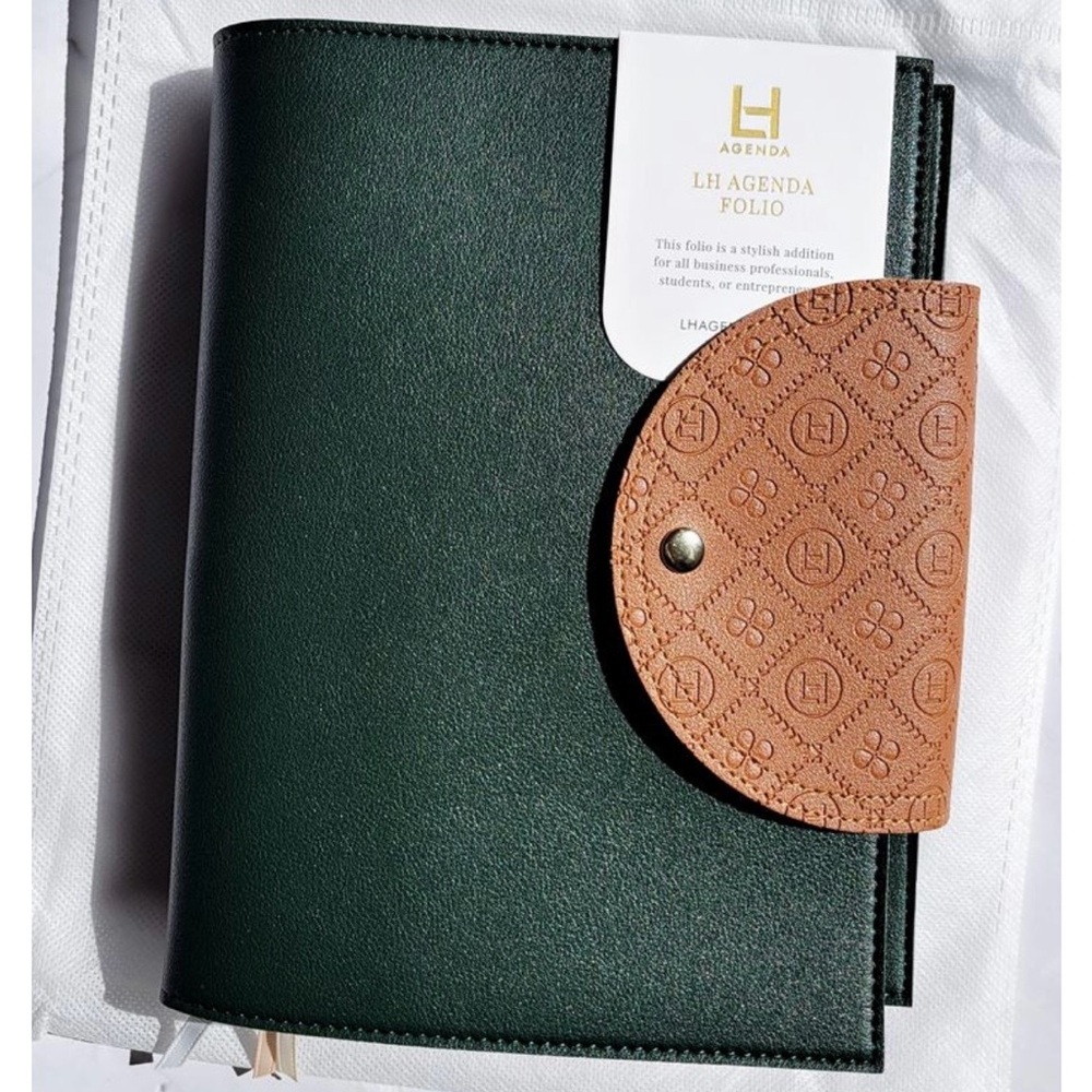 LG Agenda Compendium in Forest Green